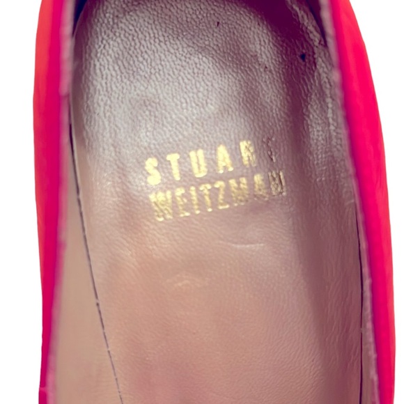 Stuart Weitzman Bow Heels Hot Pink - Picture 6 of 7